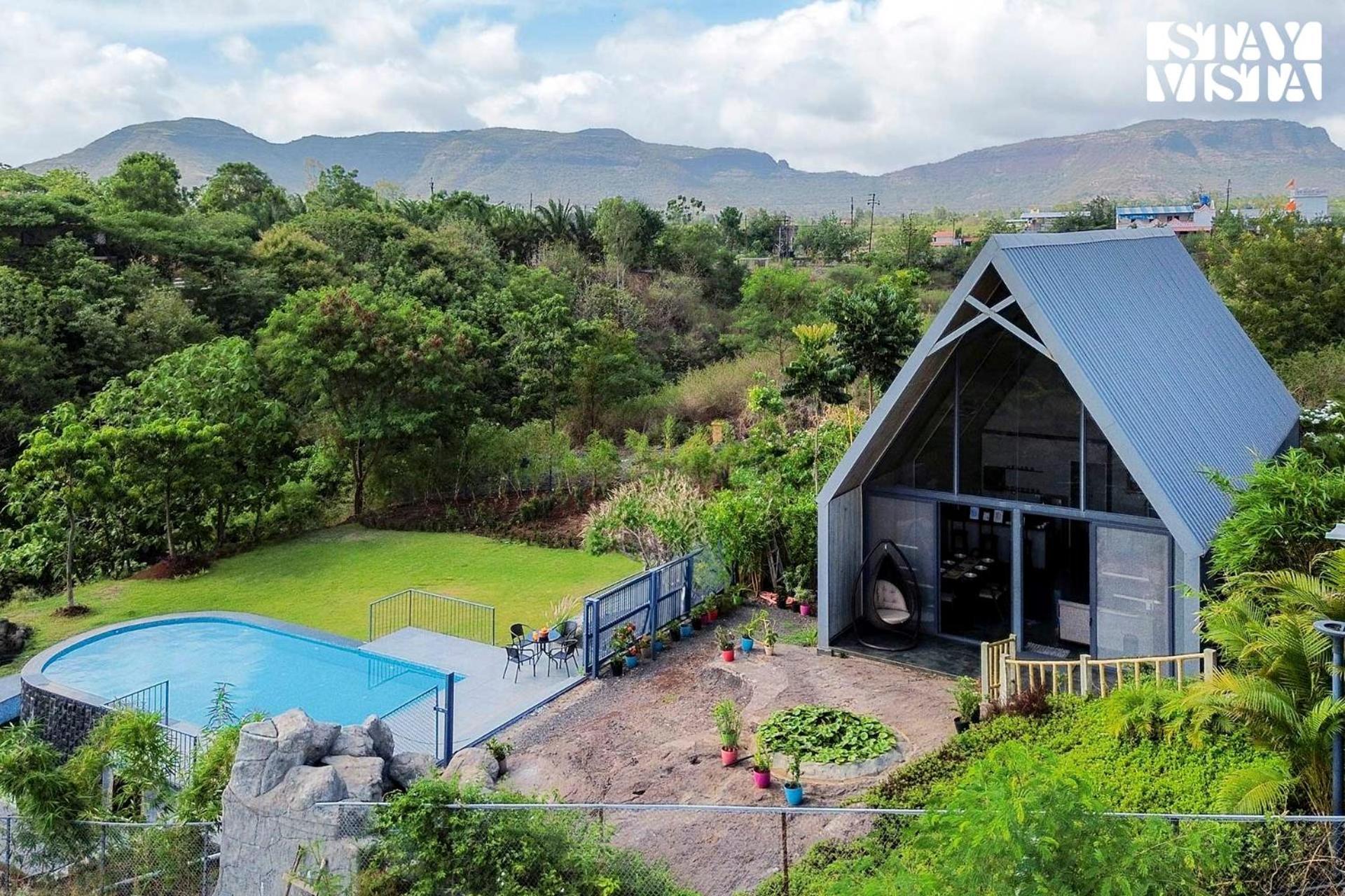 Stayvista'S Celeste Villa - Hill-View Retreat With Infinity Pool Nashik Ngoại thất bức ảnh