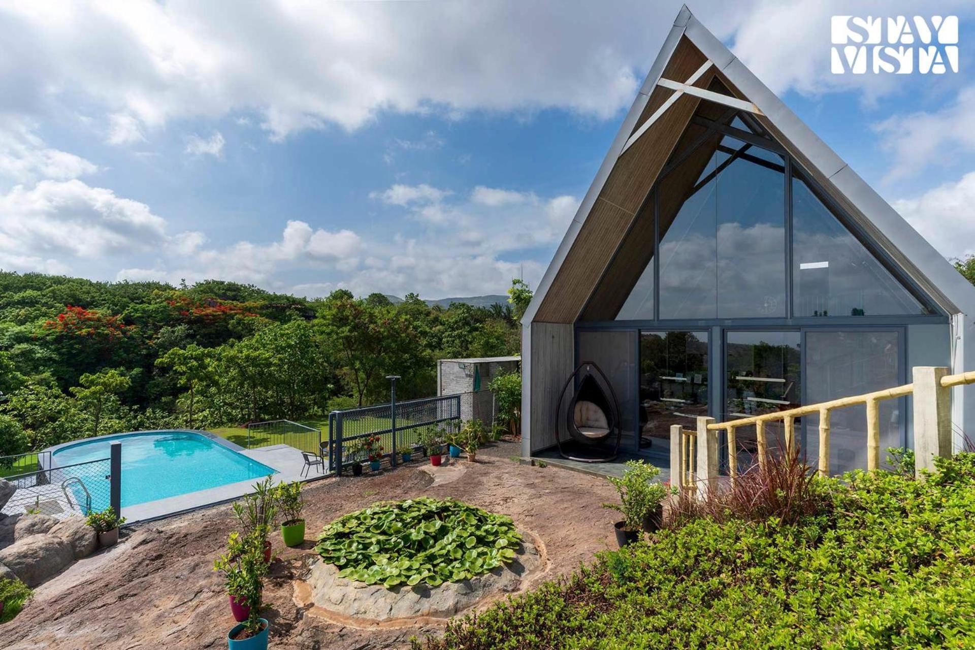 Stayvista'S Celeste Villa - Hill-View Retreat With Infinity Pool Nashik Ngoại thất bức ảnh